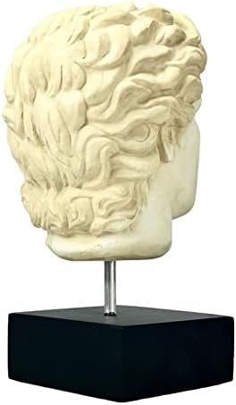 Александър Македонски, Гръко-македонски цар, Бюст, Скулптура на Главата на Статуята, Рисувани на Ръка
