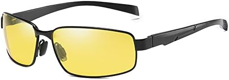 laureles Пълен Четец Поляризирани Очила за Нощно Виждане Мъжки Реколта Метални Рамки За Шофиране Квадратни Очила За Четене