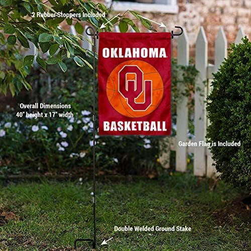 Баскетболен Градински Банер Оклахома Сунерс и Набор от Притежателите на овчарски скок за флага на САЩ