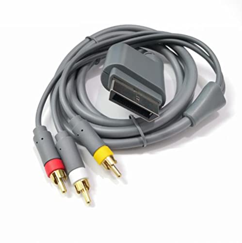 Компонентен композитен кабел SZYSDUK HD TV кабел-AV адаптер HD аудио и видеокабель 1,8 М за Xbox 360