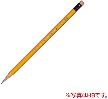 三菱鉛筆 Молив Mitsubishi Молив K9852HB с Гумичка 9852 HB, 1 Килограм