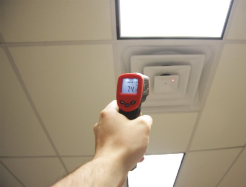 Безконтактен инфрачервен термометър Triplett ProTemp 12 - Измерва температурата на повърхността От -26 до 572 | се Използва за готвене, тестване, климатизация, промишлени, елек