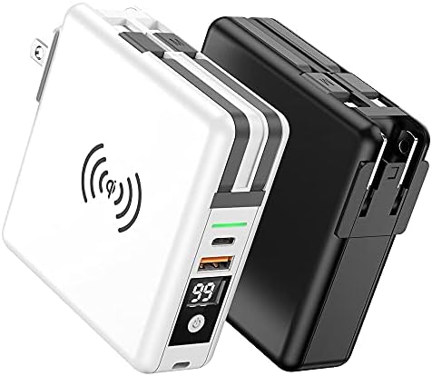 Зарядно устройство BoxWave, съвместим с LG XBOOM Go PN1 - Безжична стенно зарядно устройство Rejuva (10000 ма)