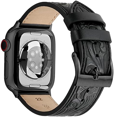Falandi за Apple Watch Кожена каишка 40 мм 38 мм 44 мм 42 мм, кожена каишка с модел Ретро, Класически Взаимозаменяеми каишка за смарт часа iWatch Men Women Series SE 6 5 4 3 2 1