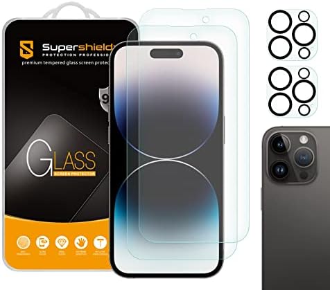 (2 опаковки) Supershieldz anti-glare (матов) Защитен слой от закалено стъкло, предназначена за iPhone 14 Pro (6,1