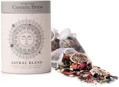 Чай за Слънчеви бани Blend от Purple Canyon | 3 Намаляването на Средствата за вана с эвкалиптом, мента, календулой и Сухоцветами