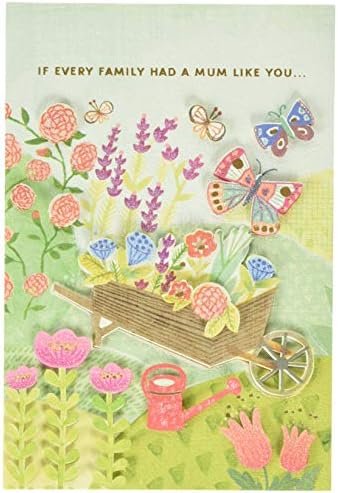 Маркова Малка Картичка за Деня на майката, за майките - Колоритен Дизайн от колекцията Garden 'Signature'