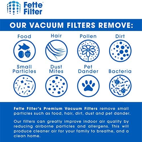 Филтър Fette - филтър за мокро и сухо почистване, съвместим с пылесосами Multi-Fit VF2007 и повечето магазини
