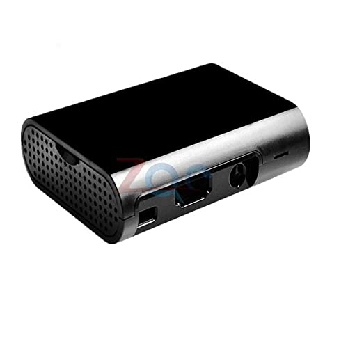Черна Капак на корпуса Shell Enclosure Box ABS Кутия за Raspberry Pi 3 2 Model B Plus с Винтове