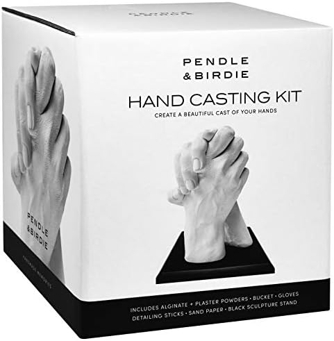 Комплект за ръчно изработени скулптури PENDLE & BIRDIE - пълна подарък, премия за създаване на скулптура на двойки
