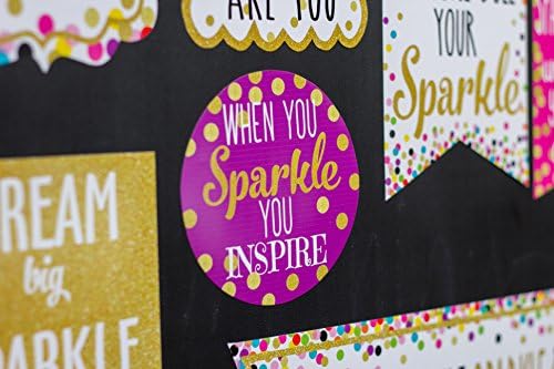 Ресурси за създаване на учителите Мини-обяви Confetti Sparkle and Shine (TCR8962)
