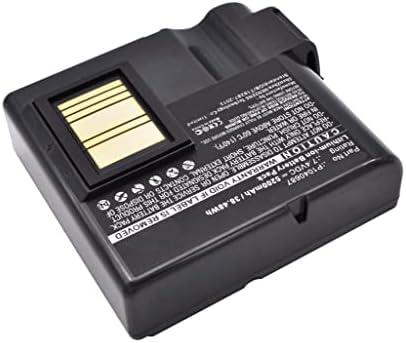 Батерия за цифров принтер Synergy, съвместими с вашия принтер Zebra QLN420, (литиево-йонна, 7,4 В, 5200 mah) голям капацитет, подмяна на батерията Zebra P1040687