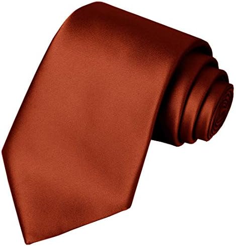 KissTies 63 XL Вратовръзка Мъж Удължен Монофонични Сатен на Вратовръзка За Големи И Високи Мъже