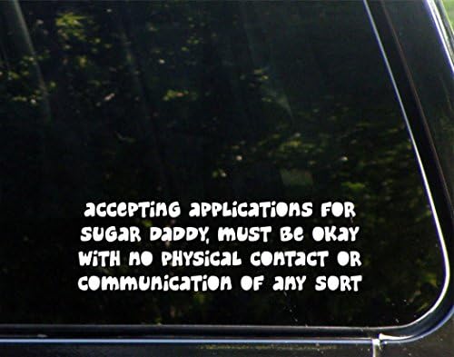 Приемане на заявления за Sugar Daddy трябва да бъде разрешено без физически контакт или комуникация от всякакъв вид - 8-3/4