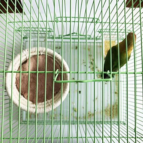 Bird ' s Nest Гнездо за Папагал Ръчно изработени Futon Плетене От Пеньковой Въже Гнезда За Размножаване на Птици Инкубационное