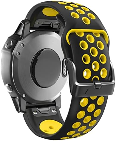 EEOM Спортен Силиконов каишка за часовник Garmin Fenix 7X7 6X6 Pro 5X5PLUS S60 935 Быстросъемный каишка 22-26 мм (Цвят: