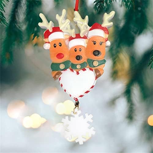 Направи си САМ Персонализирани Семеен Коледен Отглеждане под формата На Елхи, Украса За Камината, Семейни Групи