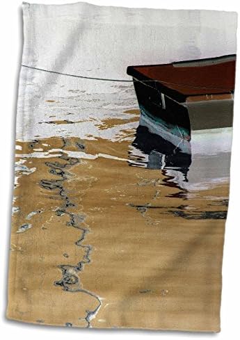 Кърпи 3dRose Florene Contemporary - Лодка-призрак - (twl-10960-1)