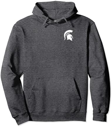 Иконата на Спартанците на щата Мичиган В Лявата Гърда, Пуловер с качулка
