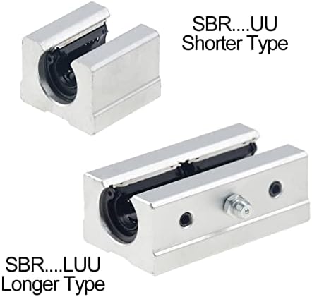 SUTK Носещи приплъзване SBR10UU SBR12UU SBR16UU SBR20UU SBR25UU SBR30UU Линеен шарикоподшипниковый блок от отворен тип с ЦПУ