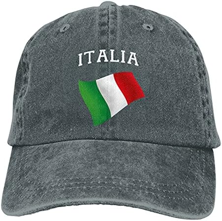 CUTEDWARF Italia Италия Италиански Флаг Унисекс Регулируема Памучен бейзболна шапка ковбойская Шапка Папины Дънкови