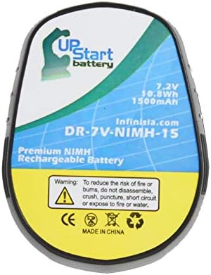Подмяна на батерия 7,2 НА НИМХ за безжична въртяща се на инструмент Dremel 7700-02 MultiPro -Съвместима с акумулаторна батерия