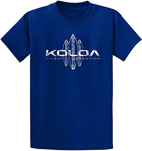 Тениски с логото на винтажной дъски за сърф Koloa обикновени, Големи и Високи размери