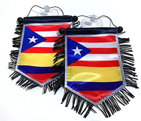 Пуерто Рико, Колумбия Риканский колумбийски флаг за кола, домашна стени, врати, прозорци, аксесоари, знамена