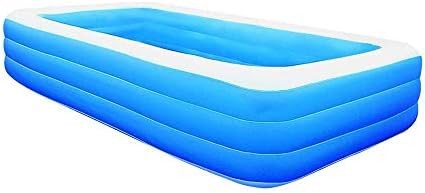 Басейни HTLLT за плуване Правоъгълни 2.6 M Трехслойные Прости и бързи Домашни Надуваеми за помещения и на улицата, лесни