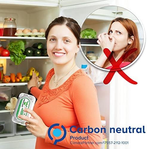Дезодорант за хладилник Ninja (4 опаковки) - По-ефективен, отколкото сода за хляб - Дезодорант за хладилници с активен