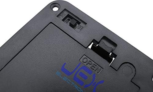 Jex Electronics Четири /4X AA Определяне На Лентата на САМ Притежателя на Батерията Калъф Кутия 6 В с Превключвател